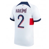 Dres Paris Saint-Germain Achraf Hakimi #2 Gostujuci 2023-24 Kratak Rukav